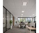 Panneau LED Grille 3 Lignes Modulaire 60x60 40W Blanc - Pack de 2 - Blanc Neutre (4000K -