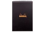 Bloc-bureau Spirale Rhodia NOTEPAD 14,8x21cm petits carreaux 80 feuille