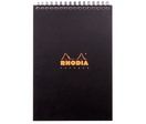 Bloc-bureau Spirale Rhodia NOTEPAD 14,8x21cm petits carreaux 80 feuille