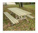 Table de pique-nique en bois Eglantine
