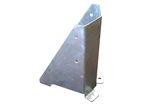 Sabot de protection pour rayonnage galvanisé 