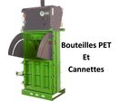 Presse à balles pour Bouteille PET et canettes aluminium | V5HD
