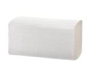 Essuie-mains pliés en V Blanc - Ouate de cellulose 2 plis - 250 feuilles/paquet - Éco-responsable et alimentaire
