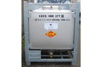 Conteneur métallique pour stockage de produits chimiques en location | IBC cubique