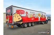 Lettrage et publicité : Adhésif quadrichromie 