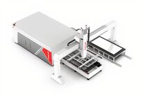 Système de Chargement et Déchargement Automatique avec Machine de Découpe Laser Fibre | DXTECH-1530SA