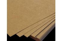 Carton compact kraft pour boite présentoir