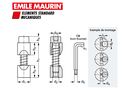 Clavette de serrage EMILE MAURIN