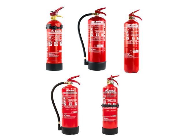 Gamme d'extincteurs pour accessoire de carrosserie