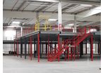 Plateforme de stockage / Mezzanine industrielle