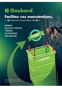 Catalogue GOUBARD | Facilitez vos manutentions 