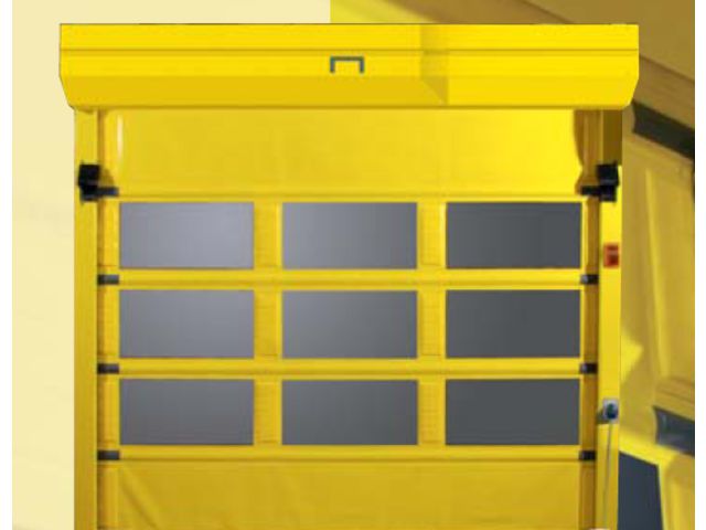 Portes souples automatiques en intérieur : Star 2 Forum destinée aux couloirs.