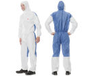 Combinaison de travail : 3M 4535 cat III Type 5/6 blanc/bleu