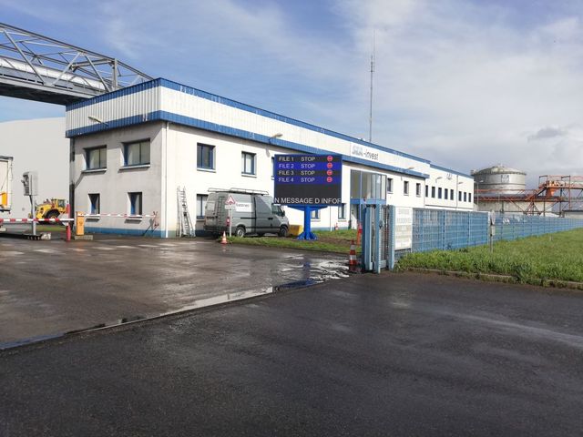 Affichage dynamique en logistique