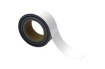 Manutan Expert - Bande magnétique effaçable pour marquage - 10m x 50mm Blanc - PVC souple - Signalétique entrepôt