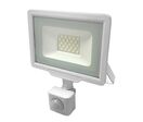 Projecteur LED Extérieur 30W IP65 BLANC avec Détecteur de Mouvement Crépusculaire - Blanc Froid