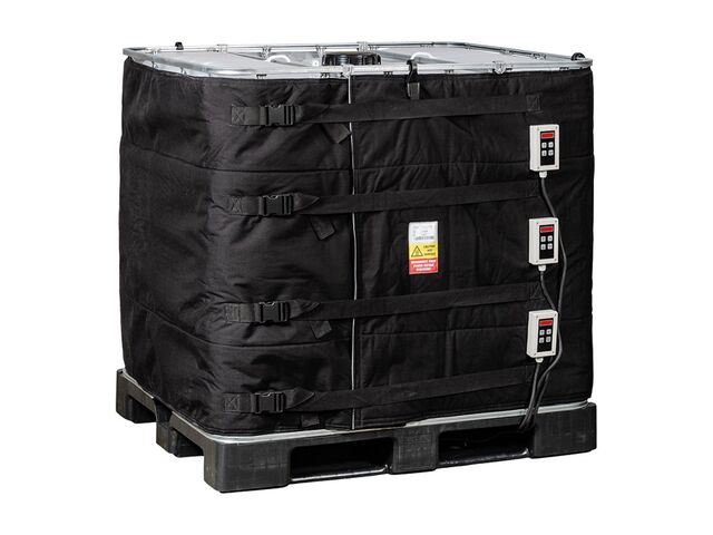 Couverture chauffante pour cuve - 3 niveaux de chauffe (3 thermostats individuels) - Max. 90°C