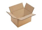 Manutan Expert - Caisse carton double cannelure 350x220x200mm - 15.4L - Éco-responsable 80% recyclé