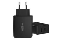 Alimentation de deux appareils USB-C | Adaptateur secteur HC245PD Ansmann
