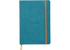 Carnet RHODIARAMA, A5 160 pages, ligné. Couverture TURQUOISE