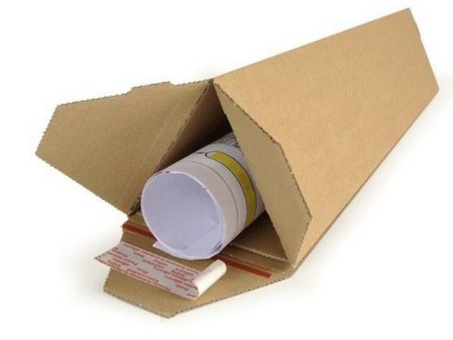 Etuis d'expédition à base triangulaire pour produits longs Tristar