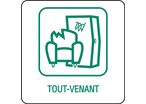 Panneau déchetterie tout-venant