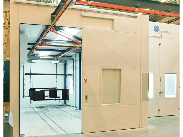 Chambre de séchage peinture