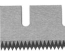 Lame dentée pour scotcheuse COMMARME