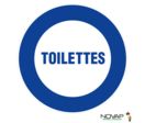 Panneau Toilettes - Novap