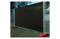 Bache acoustique à fixer sur barrière de chantier 355 x 200 cm