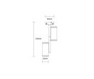 Double Spot LED 2x7W pour Rail Magnétique M05 48V - Blanc Neutre 4000K - 5500K