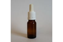 Flacon Gouttes en verre brun 10 ml - Bague: DIN18