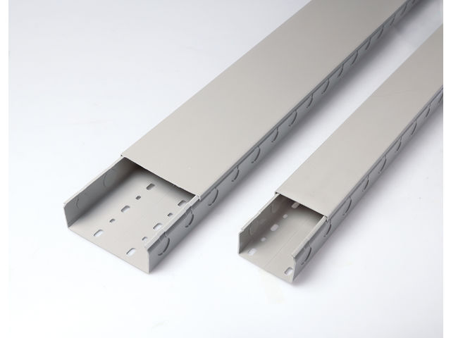 Goulotte de câblage SES® avec pré-perforations GF-DIN-PPDA