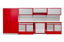 Mobilier d'atelier 4,4 m armoire et servante d'atelier MW Tools PRACO355WK