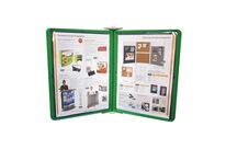 Pupitre INFOFLEX Mural 4 Pochettes VERTES