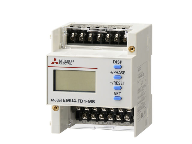 Instrument de mesure EMU4-FD-MB MITSUBISHI ELECTRIC – Détection de la consommation d'énergie