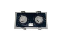 Support Spot GU10 Encastrable Orientable Double Projecteur