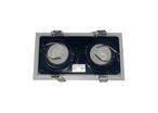 Support Spot GU10 Encastrable Orientable Double Projecteur