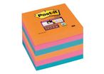 Bloc Notes Super Sticky assorties Post-it 76 x 76 Lot de 6 Blocs