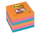 Bloc Notes Super Sticky assorties Post-it 76 x 76 Lot de 6 Blocs