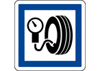 Panneau indication station de gonflage CE26