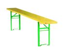 Banc pliant en pin piètement cornière - PRAGUES 200 x 25 cm