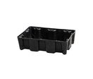 Bac de rétention LABO MODULAIRE PE 25 litres sans caillebotis en PE - CEMO