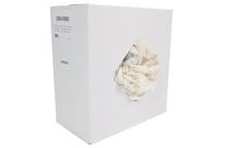 MPH1865 - Chiffons Coton Blanc 10kg - 35x60cm - 100% Recyclé Éco-responsable