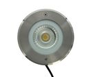 Spot LED encastré de sol rond inox 15W - 230V - QINOX 180mm