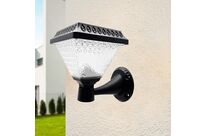 Lanterne Murale de Jardin Solaire Crépusculaire IP65 2W