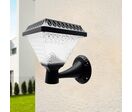 Lanterne Murale de Jardin Solaire Crépusculaire IP65 2W