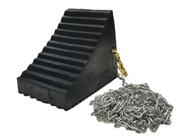 Cale de roue caoutchouc pour remorque - CALE-BLOCK | ECRC245X200X165	