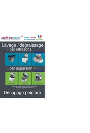 Catalogue LAVAGE / DEGRAISSAGE