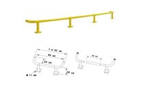Arceau de protection pour rack industriel